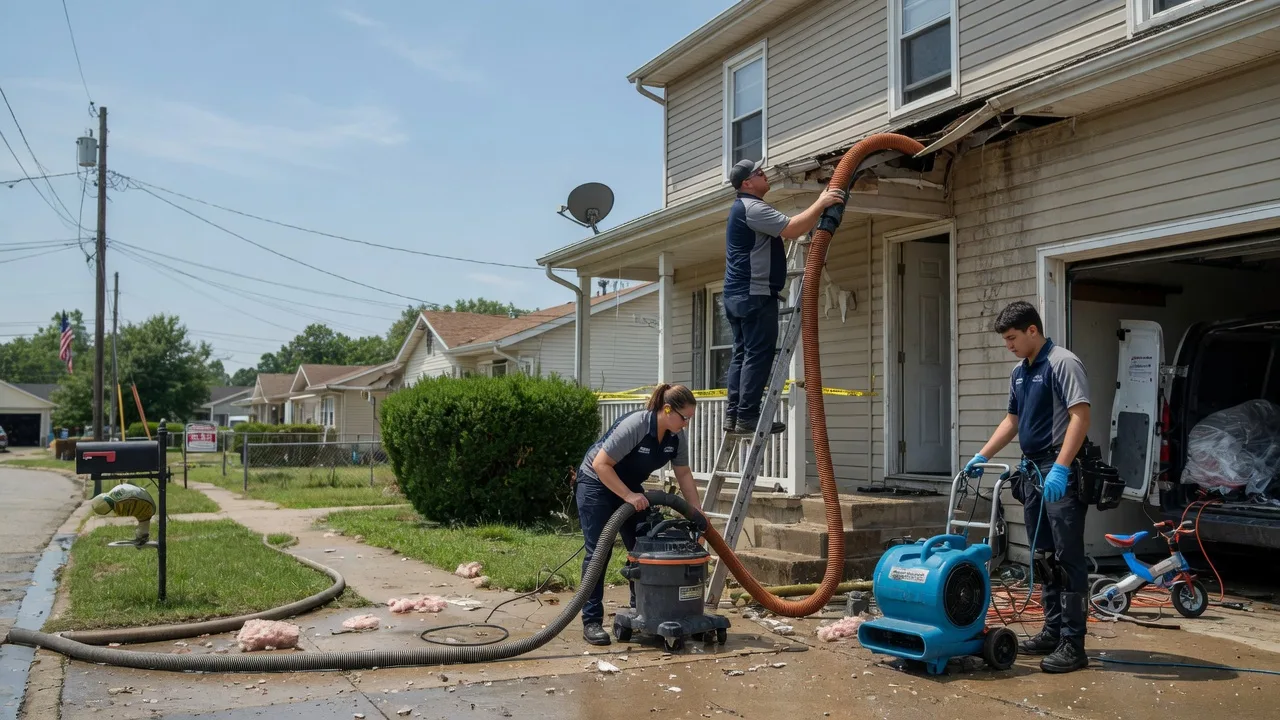 Water Damage Restoration in Burlington, IA near me